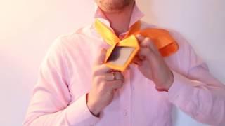 How to tie a tie