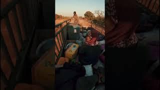 Trip to Gonja land We had to site for 5hrs 30mins to get this car to our next destination