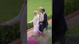 वैष्णव जन तो तेने कहीये…World leaders unite to pay tribute to Mahatma Gandhi. #G20India