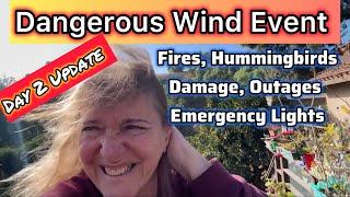 Dangerous FIRES *Update HIGH WINDS Power Outages in Southern California We are Ready to Go if Needed