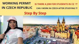 Work Permit In Czech Republic ,Step By Step | Work And Study | Work After Studying .