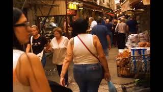 passeggiata al mercato di Ballarò domenicale  Palermo 