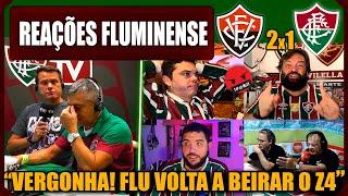 REAÇÕES DO FLUMINENSE - VITÓRIA 2x1 FLUMINENSE - BRASILEIRÃO - VAMOS RIR DO FLUMINENSE!