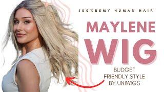 Maylene by UniWigs 100% Remy Human Hair Wig  #Gifted #Wigs #DreamHair