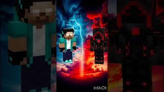 herobrine vs entity 3030 #minecraft