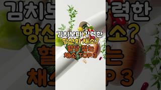 당뇨에 진짜 좋은 채소 TOP3. 가장효과적입니다. #건강관리