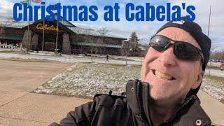 Christmas at Cabela's  Largest Outdoor Fitter Mi.