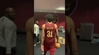  Jarrett Allen tonight: career-high and game ball. #LetEmKnow #Cavs #JarrettAllen #Shorts