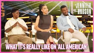 ‘All American’ Cast Extended Interview | The Jennifer Hudson Show