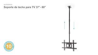 Soporte techo giratorio para TV 37" - 80"