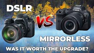 DSLR Vs Mirrorless - Was it worth the upgrade? Canon 6D Vs R6