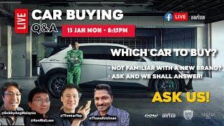 Weekly LIVE Car Buying Q&A | Evomalaysia.com (13/1/2025)