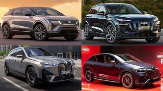 2025 Cadillac Optiq vs. Audi Q6 e-tron, Mercedes EQE SUV, BMW iX3, Lexus RZ 450e, Tesla Model Y