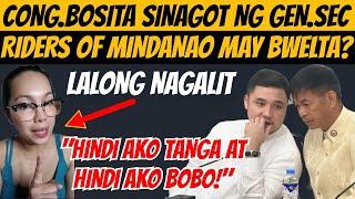 MAY BAGONG PAS@BOG! CONG. BOSITA BINWELTAHAN NG GEN. SEC NG RIDERS OF MINDANAO? #duterte #dds