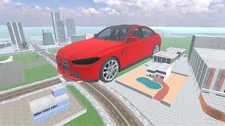 Franklin Found Giant Bmw Car in Indian Bike Driving 3D