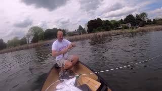 Mac's Outdoors: Catching Giant Fish in Little Boat (Sketchy!!!)