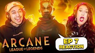 ARCANE EPISODE 7 REACTION - THE BOY SAVIOR - FIRST TIME WATCHING LEAGUE OF LEGENDS SHOW REVIEW - 1x7