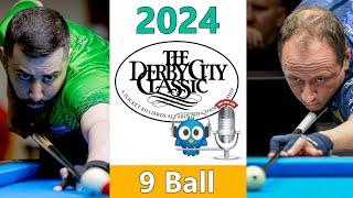 Shane Van Boening vs Mohammad Ali Berjaoui - 9 Ball - 2024 Derby City Classic rd 1