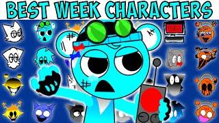 ALL BEST WEEK CHARACTERS | FNF Character Test | Gameplay VS Playground