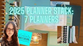 Planner Stack 2025: Planner Perfect, Angel Shoppe, ToriArtist, Erin Condren, Sprouted, Happy Planner