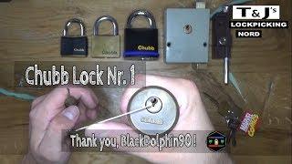 (75) Picking - Chubb lock #1 from BlackDolphin90