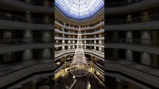 The one of a kind atrium of the Westin Grand Berlin #hyperlapse #travel