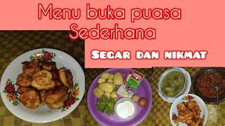 Menu Seger Buka Puasa !!! Sayur Sop Perkedel Kentang Sambal Tomat Terasi