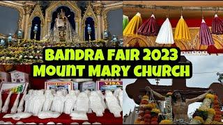 | Bandra Fair 2023I I Mount Mary Church | |Complete Tour of Church and Fair Vlog | | Festival Fair |