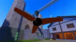 Roblox: MEDIEVAL CEILING FANS CASTLE | Kids Mais