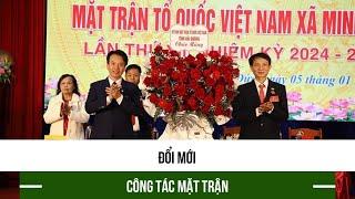 Đổi mới công tác mặt trận