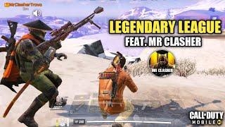 I PLAYED LEGENDARY BR MATCHES WITH MR CLASHER  & THIS HAPPENED IN CALL OF DUTY MOBILE!