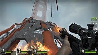 Left 4 Dead 2 Multiplayer Walkthrough Gameplay Day Break Custom Campaign