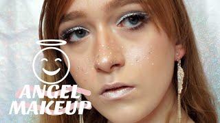 Angel inspired makeup in collaboration with RaphaelleLD | Charlotte Thomas