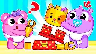 Body Puzzle Play for Kids | Where Is My Body? | Funny Song For Baby & Nursery Rhymes by Toddler Zoo
