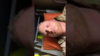 WOUNDED BY RUSSIAN ARTILLERY NEAR ORIKHIV_ US Army veterans Manus McCaffrey _ Paul Gray