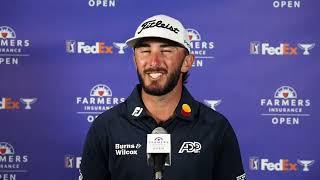 Max Homa Friday Flash Interview 2023 Farmers Insurance Open  · Round 3