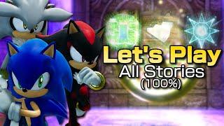 Sonic P06 - All Stories 100% "Celebration" Speedrun