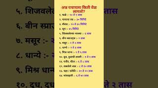 Mahesh K FactS | अन्न आणि बरचं काही #6