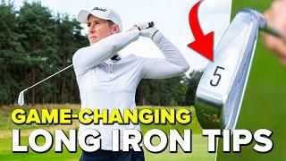 Achieve consistent BALL STRIKING WITH YOUR LONG IRONS!