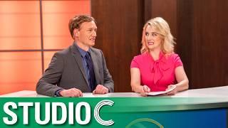 Breaking News: Teleprompter Fails On Anchors - Studio C