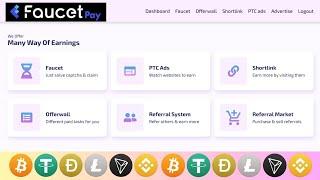 Free crypto coins earning site | Faucetpay instant payout | Free Faucet 2025 #crypto #earnbitcoin