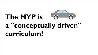 MYP unit planning: Conceptual understanding overview