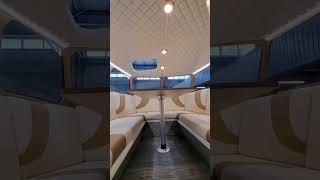 Каюта катера Чибис #доипосле ... #катер #лодка #тюнинг #boat #яхта #катера #яхты #лодки