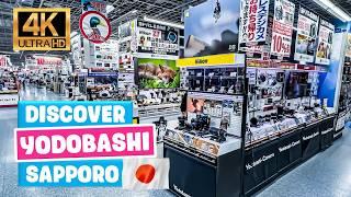  Discover EXCEPTIONAL Yodobashi Camera in Sapporo Japan [4K Tour]