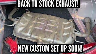 WHY I WENT FROM THE CORKSPORT AXLEBACK EXHAUST BACK TO STOCK ON MY 2015 MAZDA 6!