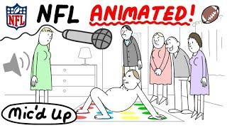 NFL Animated! Mic'd Up / Super Bowl Special!