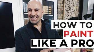 DIY HOW TO PAINT LIKE A PRO