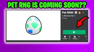 NEW Pet Simulator RNG Game Coming Soon??