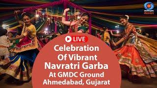 LIVE - Celebration Of Vibrant Navratri Garba At GMDC Ground, Ahmedabad, Gujarat | 4th October 2024