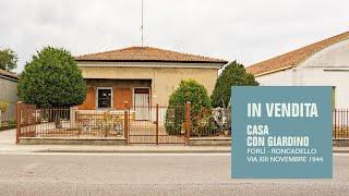 IN VENDITA: Casa indipendente con giardino